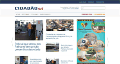 Desktop Screenshot of cidadaonet.com.br
